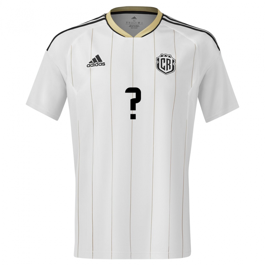 Homem Camisola Costa Rica Seu Nome #0 Branco Alternativa 24-26 Camisa Brasil