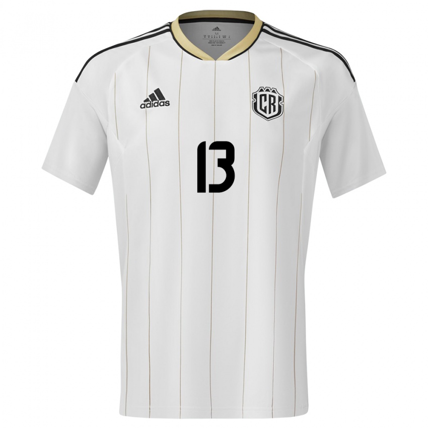 Homem Camisola Costa Rica Emilie Valenciano #13 Branco Alternativa 24-26 Camisa Brasil