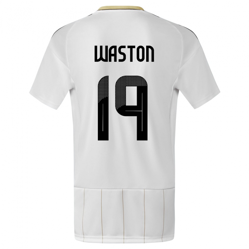 Homem Camisola Costa Rica Kendall Waston #19 Branco Alternativa 24-26 Camisa Brasil