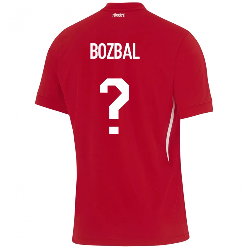 Homem Camisola Turquia Birsen Bozbal #0 Vermelho Alternativa 24-26 Camisa Brasil