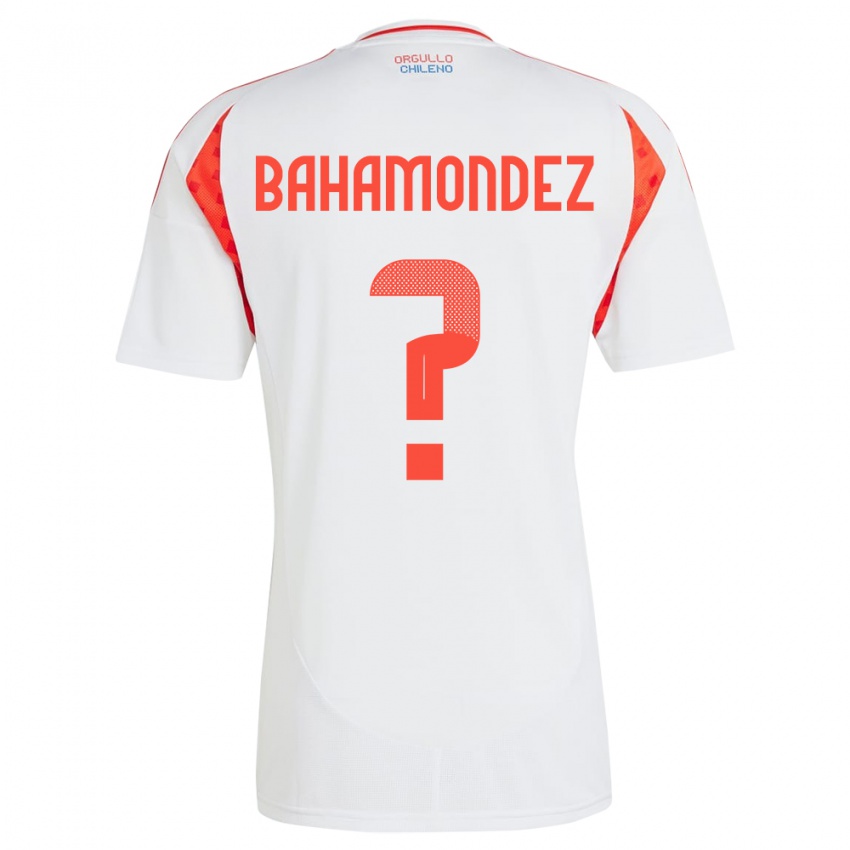 Homem Camisola Chile Taizo Bahamondez #0 Branco Alternativa 24-26 Camisa Brasil