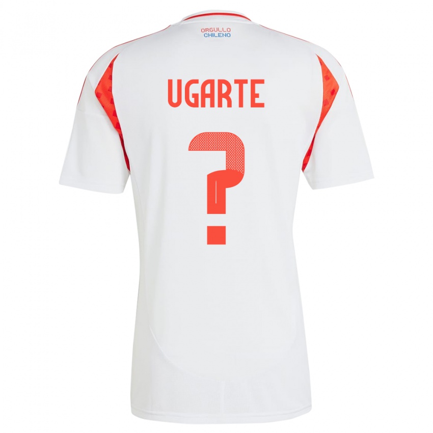 Homem Camisola Chile Pablo Ugarte #0 Branco Alternativa 24-26 Camisa Brasil