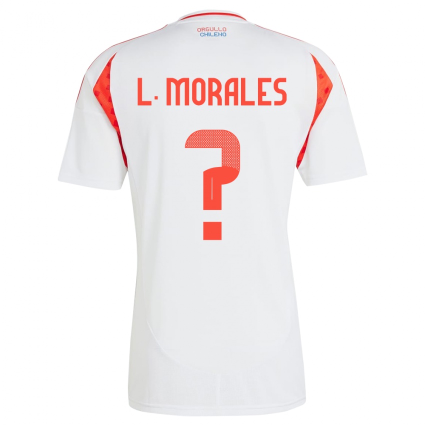 Homem Camisola Chile Lauryn Morales #0 Branco Alternativa 24-26 Camisa Brasil