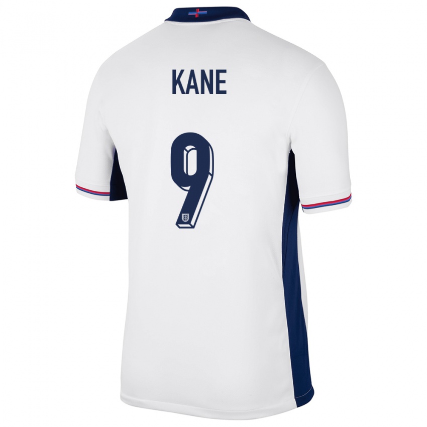 Mulher Camisola Inglaterra Harry Kane #9 Branco Principal 24-26 Camisa Brasil