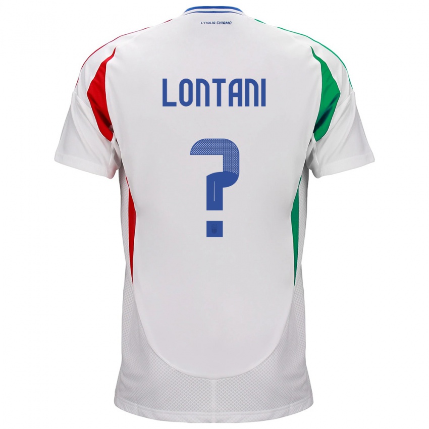 Mulher Camisola Itália Simone Lontani #0 Branco Alternativa 24-26 Camisa Brasil