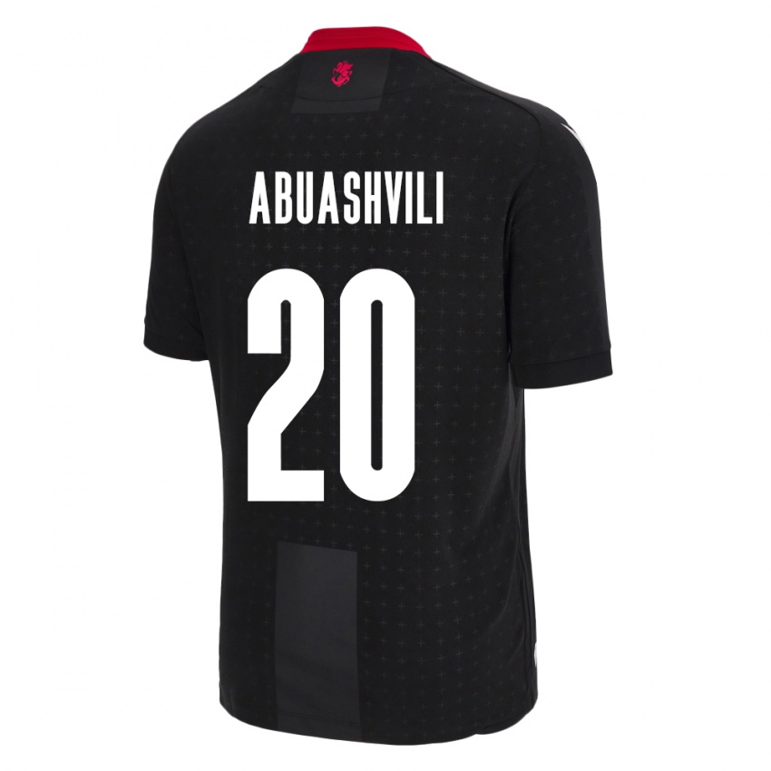 Mulher Camisola Geórgia Giorgi Abuashvili #20 Preto Alternativa 24-26 Camisa Brasil