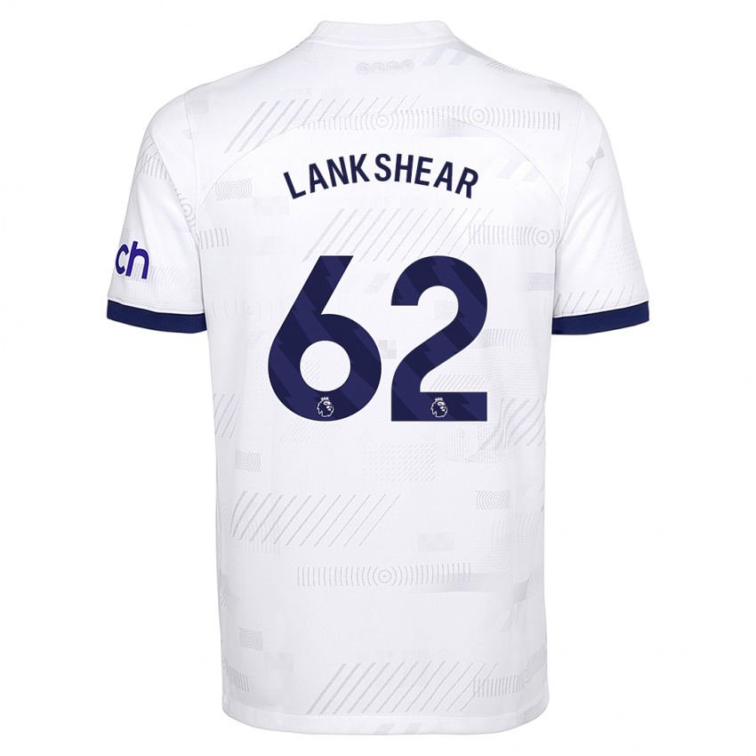 Criança Camisola Will Lankshear #62 Branco Principal 2023/24 Camisa Brasil