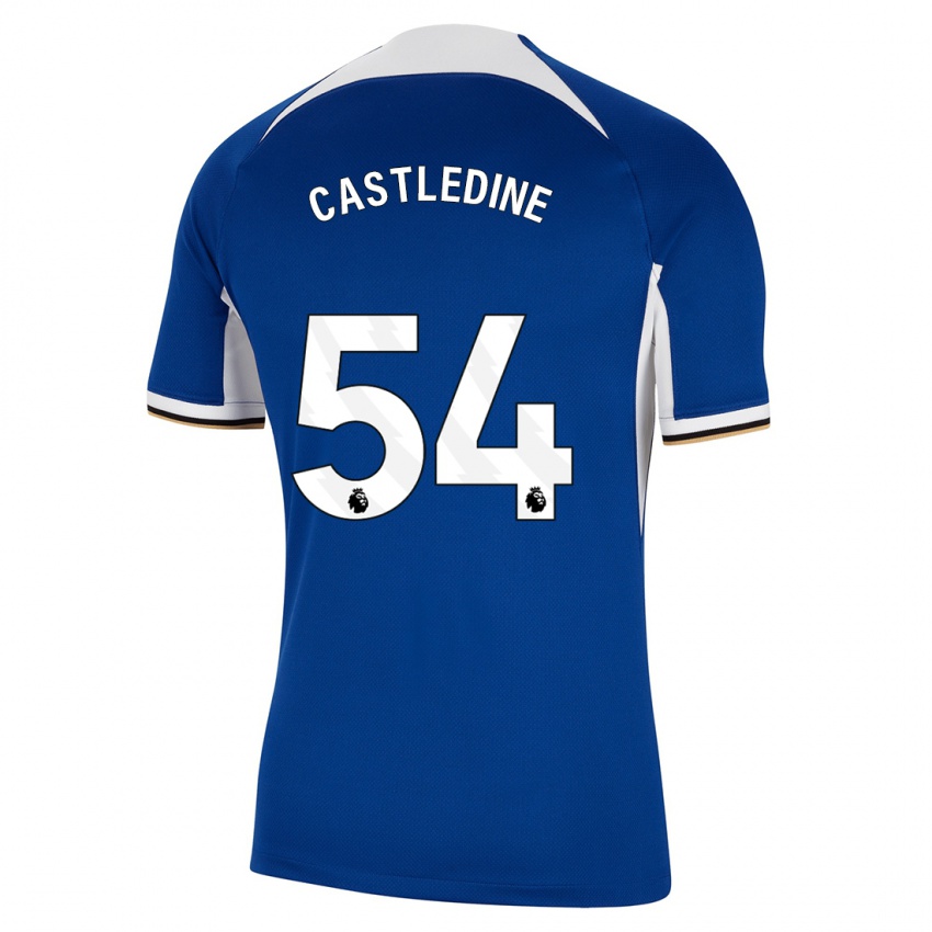 Criança Camisola Leo Castledine #54 Azul Principal 2023/24 Camisa Brasil