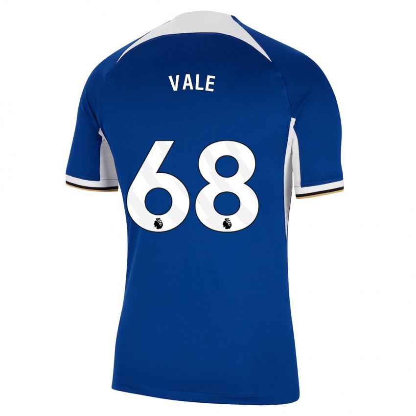 Criança Camisola Harvey Vale #68 Azul Principal 2023/24 Camisa Brasil