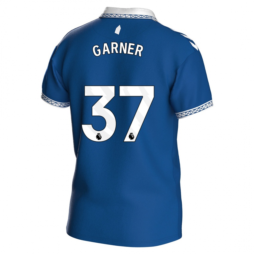 Criança Camisola James Garner #37 Azul Real Principal 2023/24 Camisa Brasil