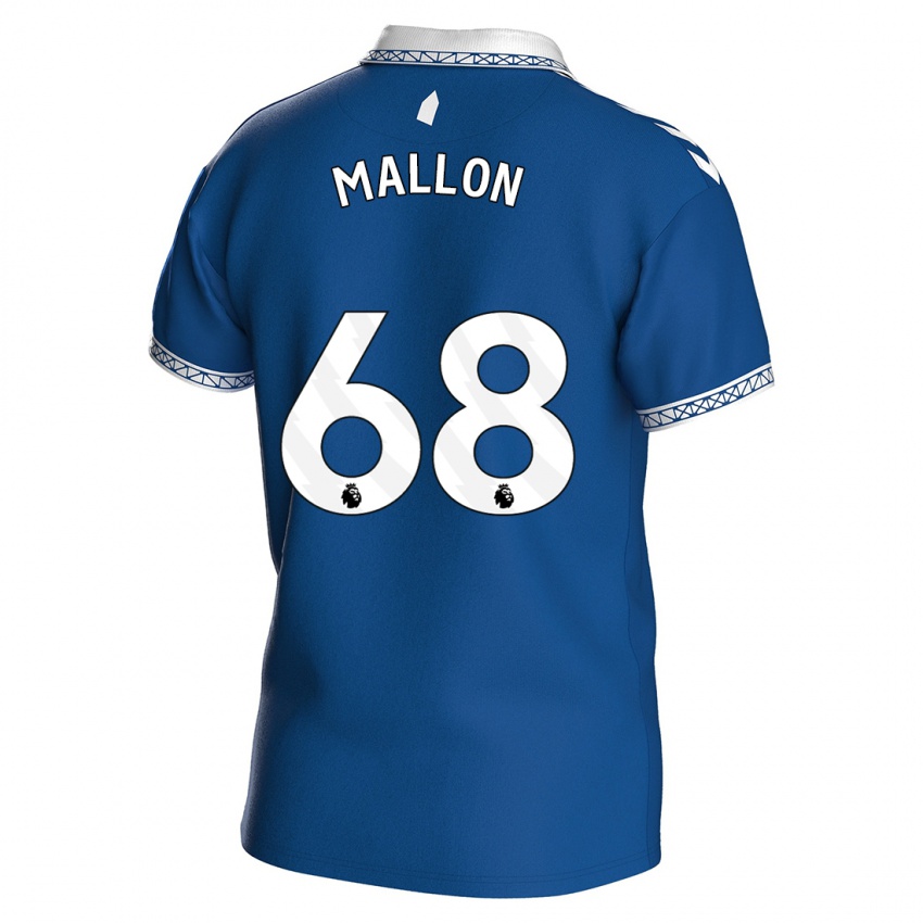 Criança Camisola Mathew Mallon #68 Azul Real Principal 2023/24 Camisa Brasil