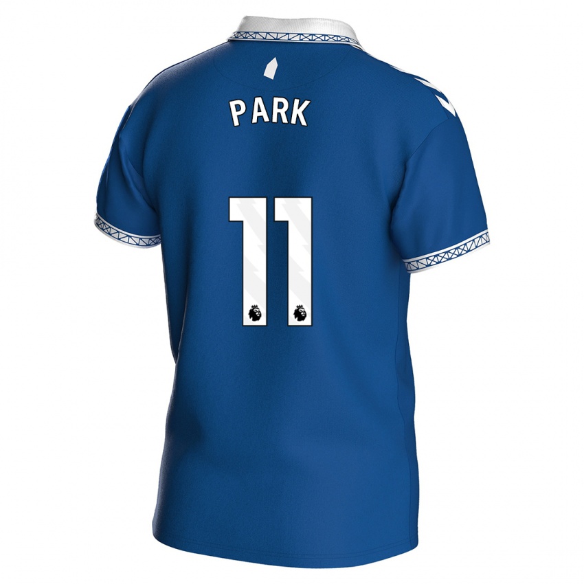 Criança Camisola Jess Park #11 Azul Real Principal 2023/24 Camisa Brasil