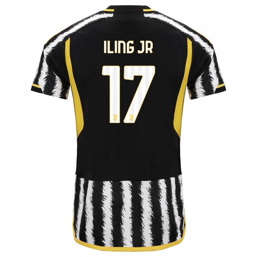 Criança Camisola Samuel Iling-Junior #17 Preto Branco Principal 2023/24 Camisa Brasil