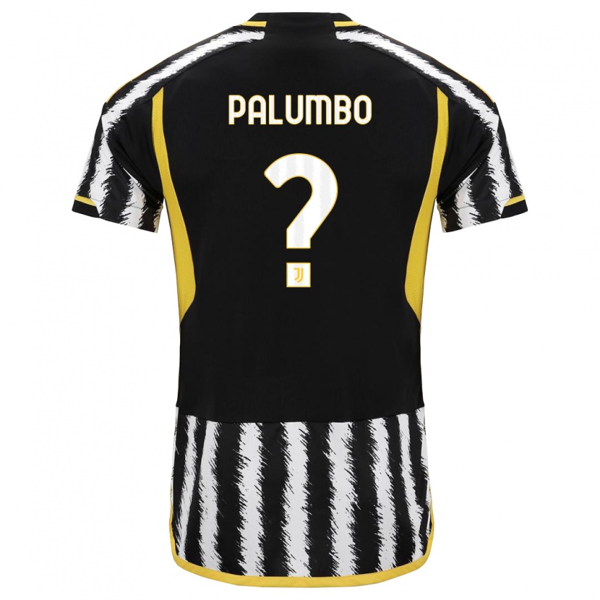 Criança Camisola Martin Palumbo #0 Preto Branco Principal 2023/24 Camisa Brasil