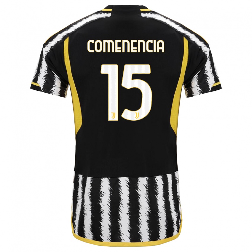 Criança Camisola Livano Comenencia #15 Preto Branco Principal 2023/24 Camisa Brasil