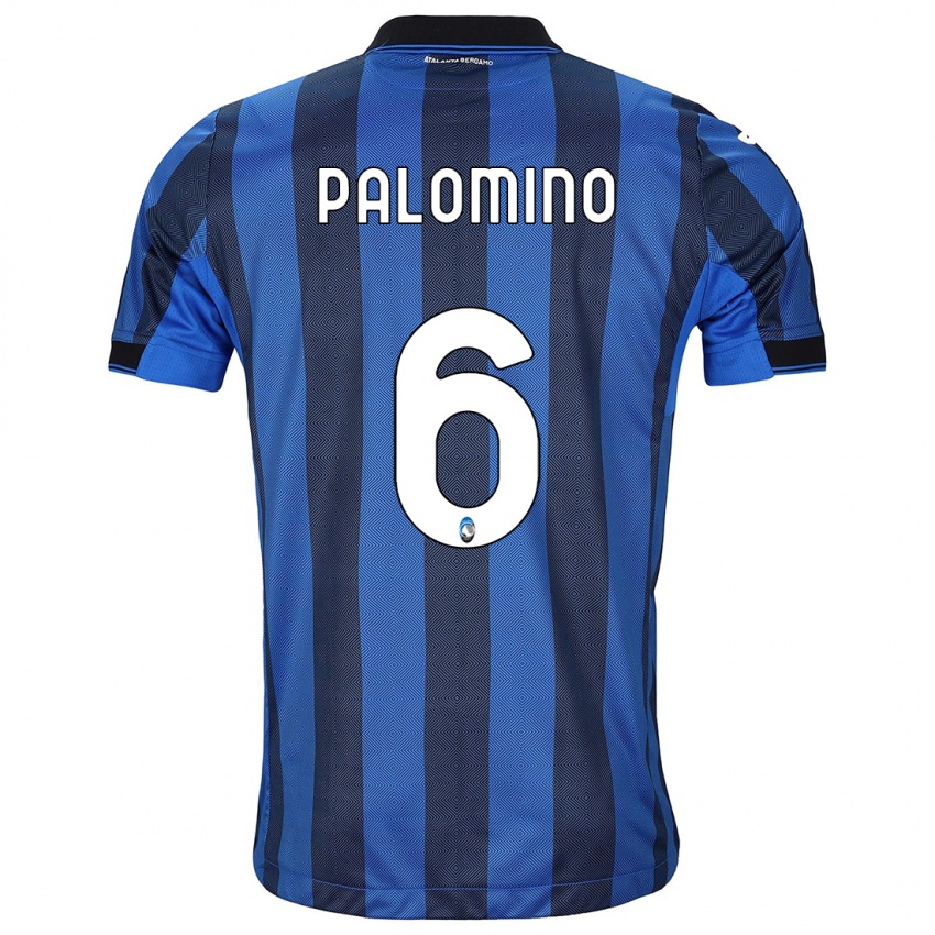 Criança Camisola José Luis Palomino #6 Preto Azul Principal 2023/24 Camisa Brasil