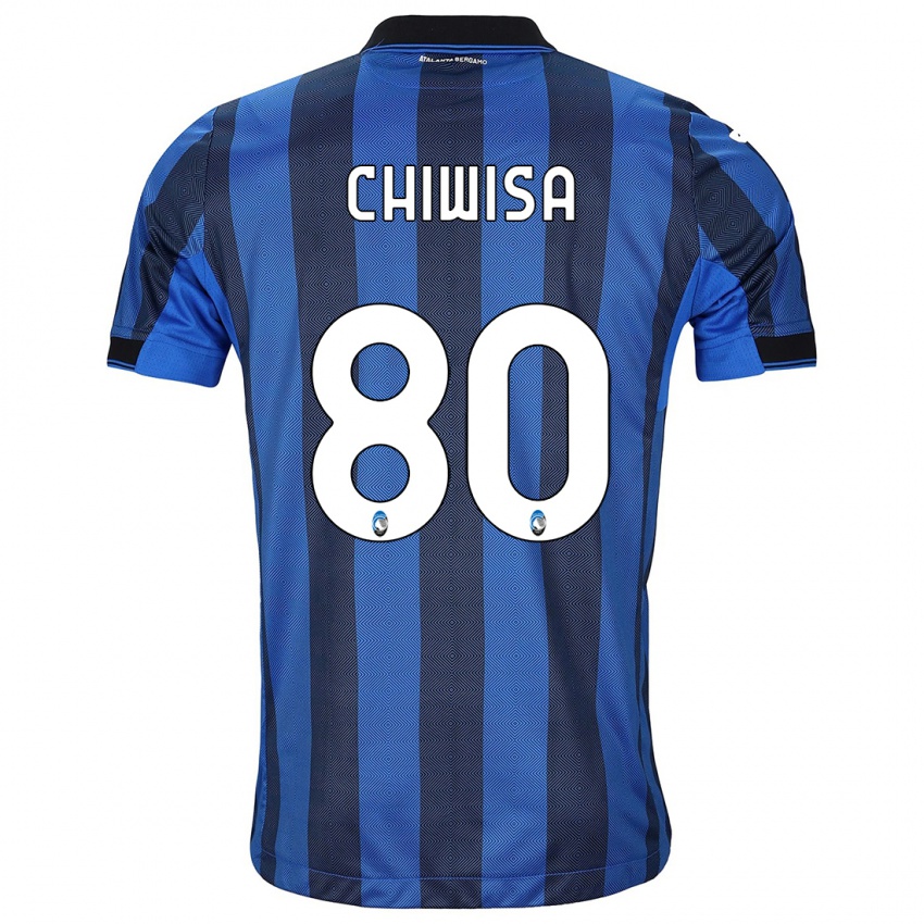 Criança Camisola Mannah Chiwisa #80 Preto Azul Principal 2023/24 Camisa Brasil