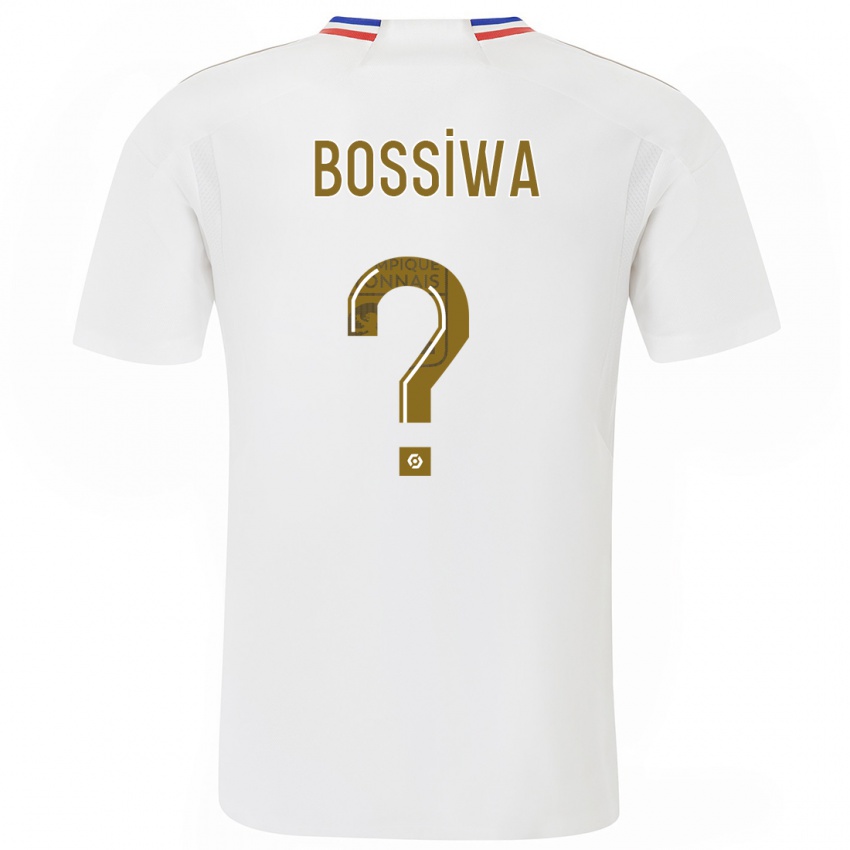 Criança Camisola Samuel Bossiwa #0 Branco Principal 2023/24 Camisa Brasil