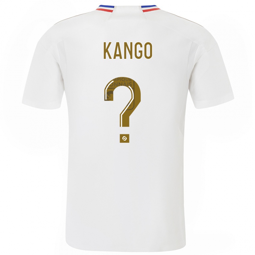 Criança Camisola Steeve Kango #0 Branco Principal 2023/24 Camisa Brasil