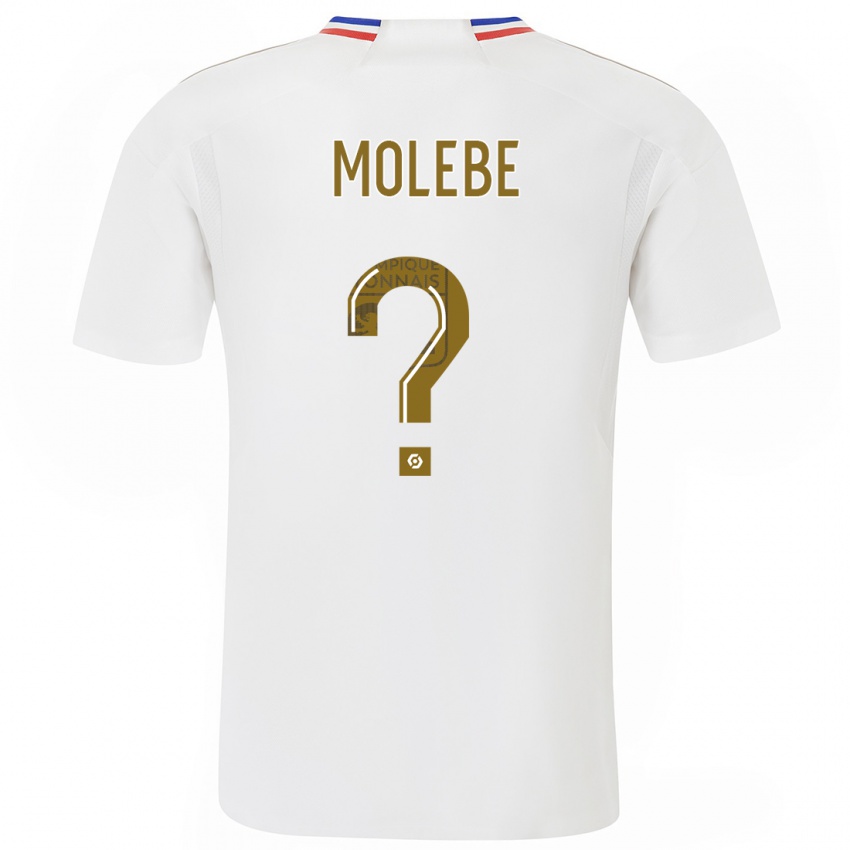 Criança Camisola Enzo Molebe #0 Branco Principal 2023/24 Camisa Brasil