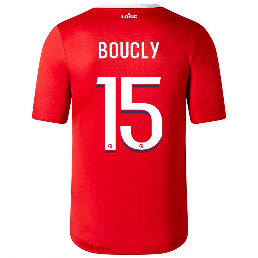 Criança Camisola Maite Boucly #15 Vermelho Principal 2023/24 Camisa Brasil