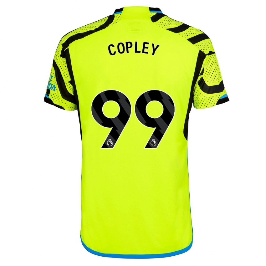 Criança Camisola Louie Copley #99 Amarelo Alternativa 2023/24 Camisa Brasil