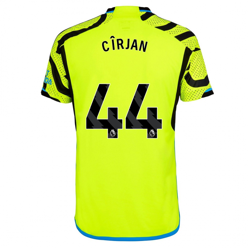 Criança Camisola Catalin Cîrjan #44 Amarelo Alternativa 2023/24 Camisa Brasil