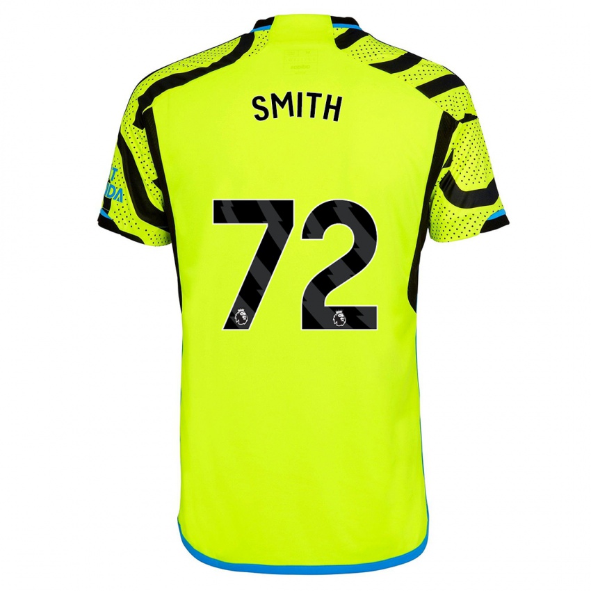Criança Camisola Matt Smith #72 Amarelo Alternativa 2023/24 Camisa Brasil