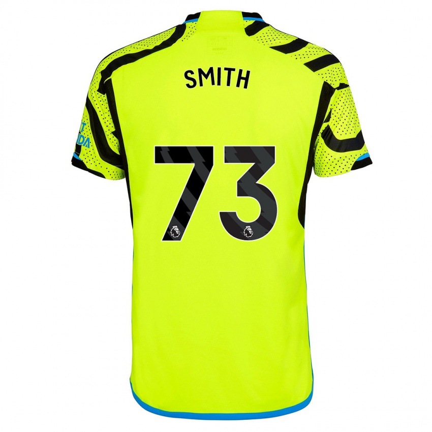 Criança Camisola Tom Smith #73 Amarelo Alternativa 2023/24 Camisa Brasil