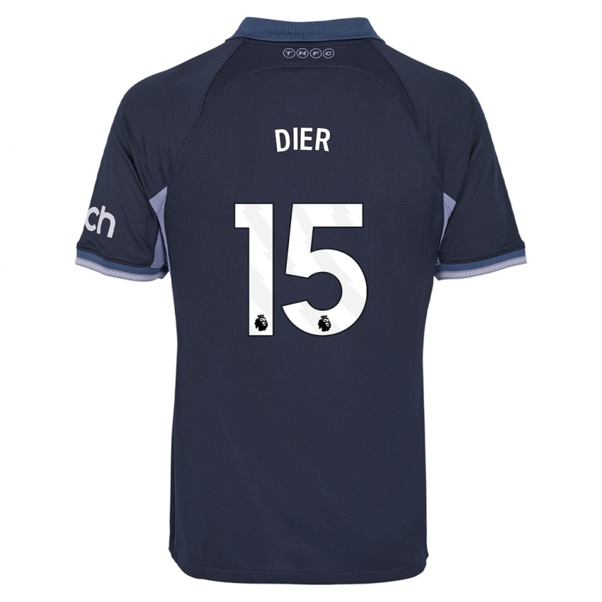 Criança Camisola Eric Dier #15 Azul Escuro Alternativa 2023/24 Camisa Brasil