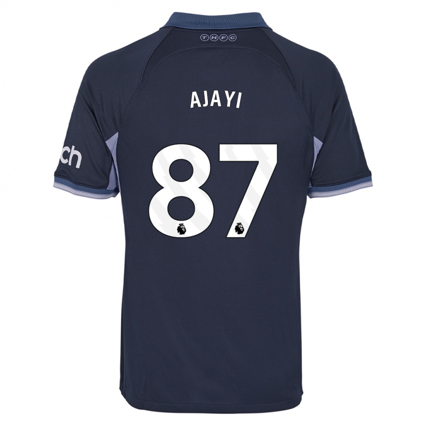 Criança Camisola Damola Ajayi #87 Azul Escuro Alternativa 2023/24 Camisa Brasil