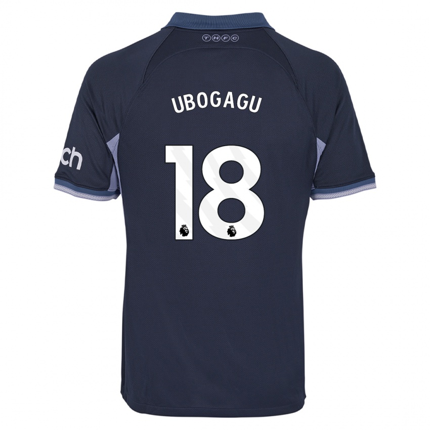 Criança Camisola Chioma Ubogagu #18 Azul Escuro Alternativa 2023/24 Camisa Brasil