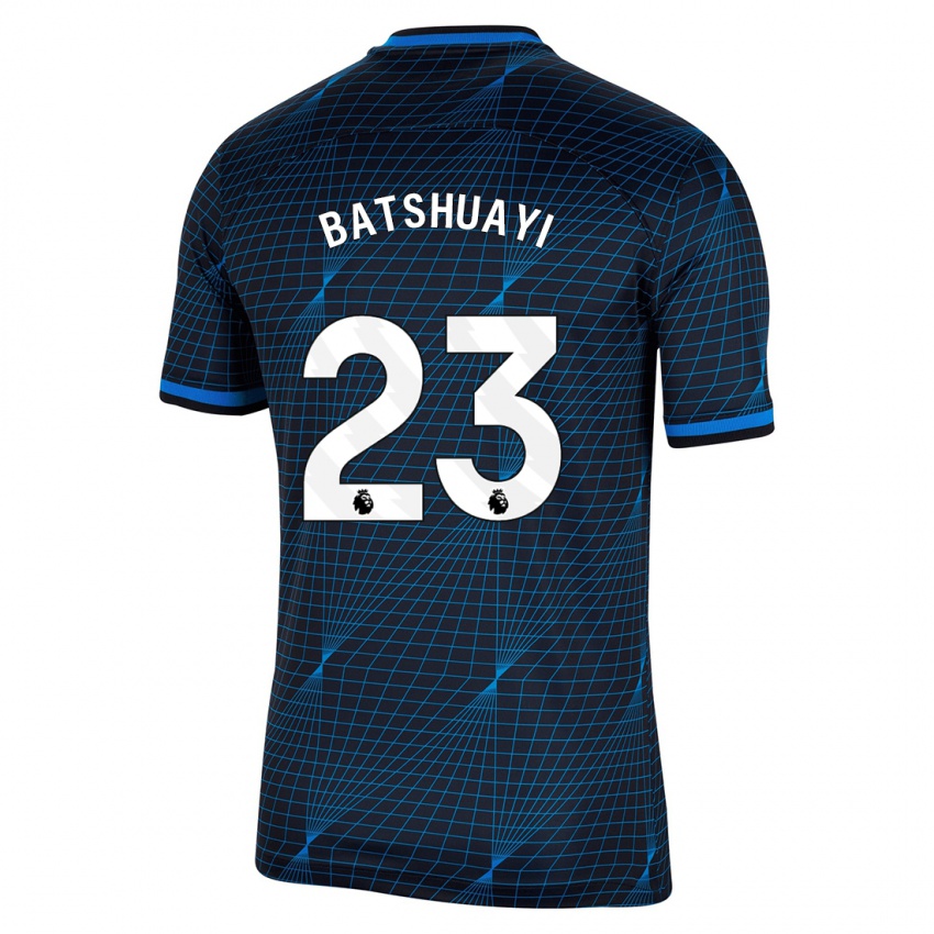 Criança Camisola Michy Batshuayi #23 Azul Escuro Alternativa 2023/24 Camisa Brasil