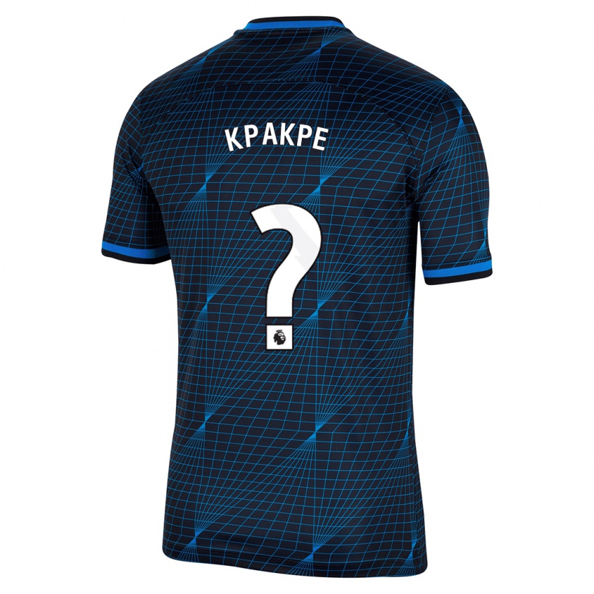 Criança Camisola Alex Kpakpe #0 Azul Escuro Alternativa 2023/24 Camisa Brasil