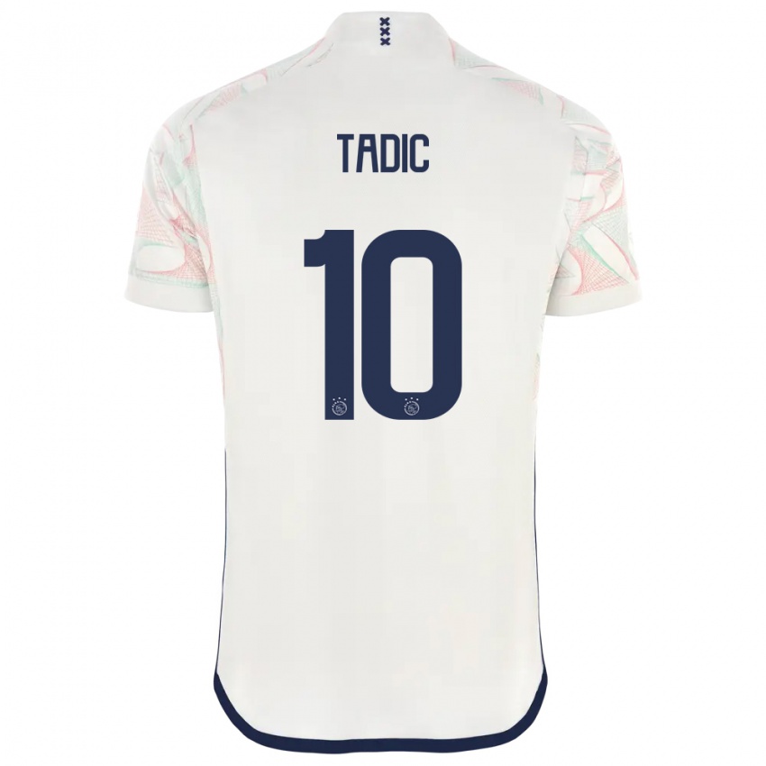 Criança Camisola Dusan Tadic #10 Branco Alternativa 2023/24 Camisa Brasil