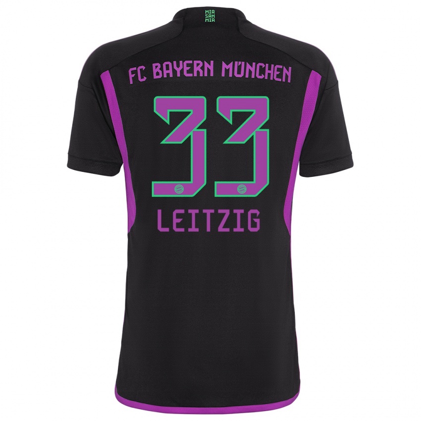 Criança Camisola Janina Leitzig #33 Preto Alternativa 2023/24 Camisa Brasil