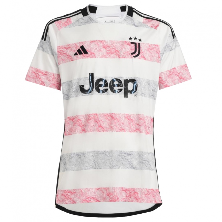 Criança Camisola Federico Chiesa #7 Branco Rosa Alternativa 2023/24 Camisa Brasil