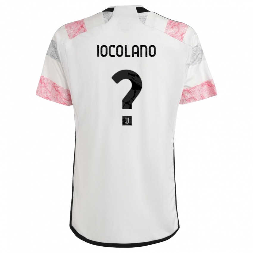 Criança Camisola Simone Iocolano #0 Branco Rosa Alternativa 2023/24 Camisa Brasil