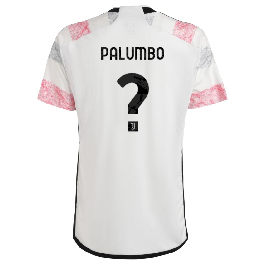 Criança Camisola Martin Palumbo #0 Branco Rosa Alternativa 2023/24 Camisa Brasil