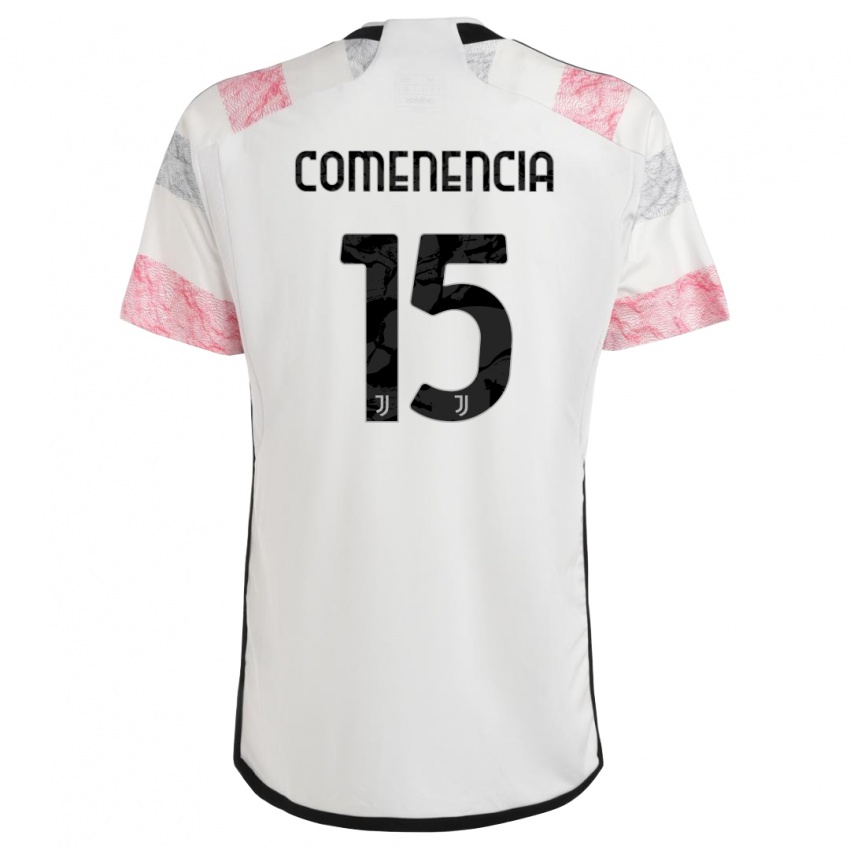 Criança Camisola Livano Comenencia #15 Branco Rosa Alternativa 2023/24 Camisa Brasil