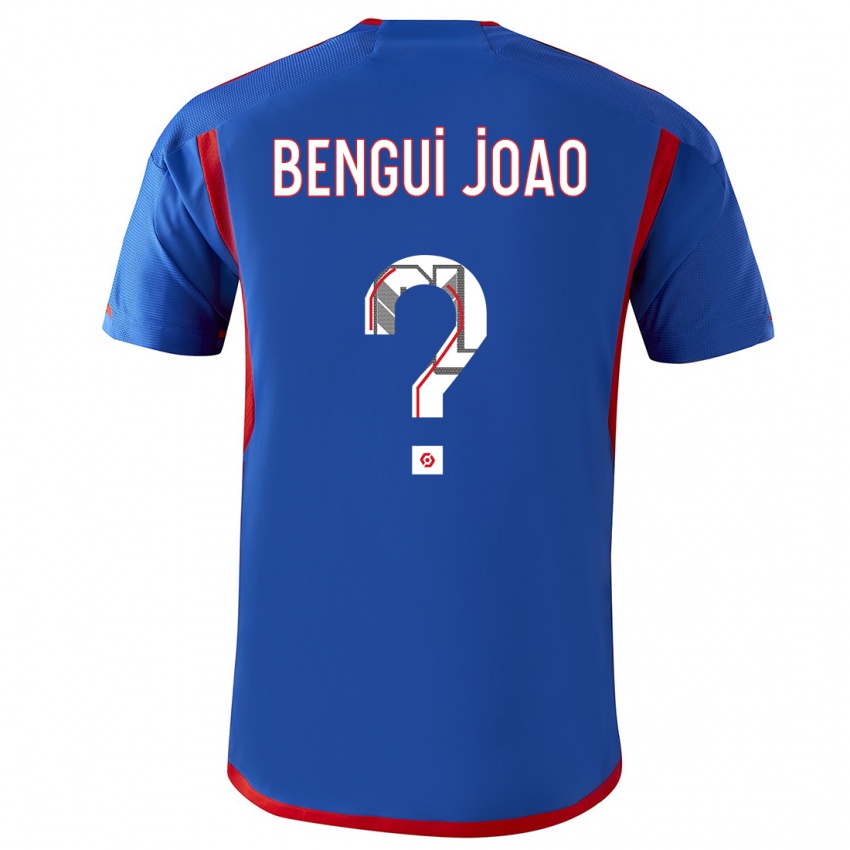 Criança Camisola Justin Bengui Joao #0 Azul Vermelho Alternativa 2023/24 Camisa Brasil