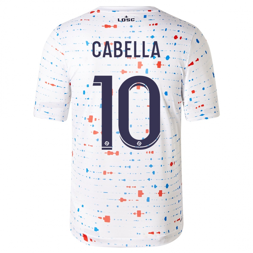 Criança Camisola Rémy Cabella #10 Branco Alternativa 2023/24 Camisa Brasil