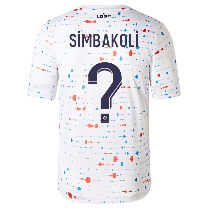 Criança Camisola Mamadou Simbakoli #0 Branco Alternativa 2023/24 Camisa Brasil