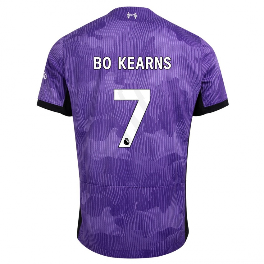 Criança Camisola Missy Bo Kearns #7 Roxo Terceiro 2023/24 Camisa Brasil