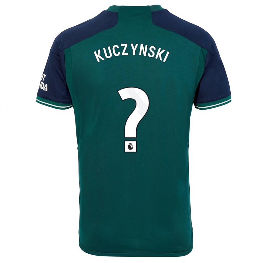 Criança Camisola Max Kuczynski #0 Verde Terceiro 2023/24 Camisa Brasil