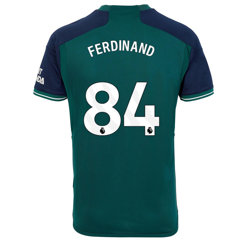 Criança Camisola Seb Ferdinand #84 Verde Terceiro 2023/24 Camisa Brasil