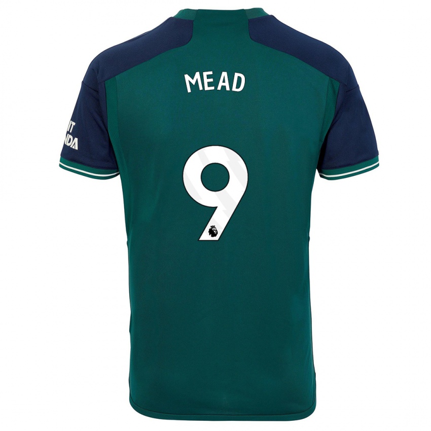 Criança Camisola Beth Mead #9 Verde Terceiro 2023/24 Camisa Brasil