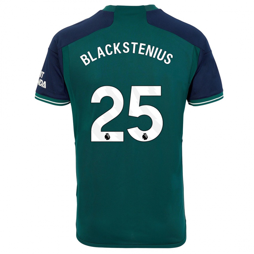 Criança Camisola Stina Blackstenius #25 Verde Terceiro 2023/24 Camisa Brasil