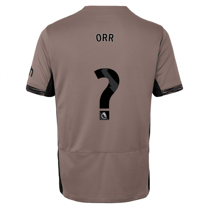 Criança Camisola Dante Orr #0 Bege Escuro Terceiro 2023/24 Camisa Brasil