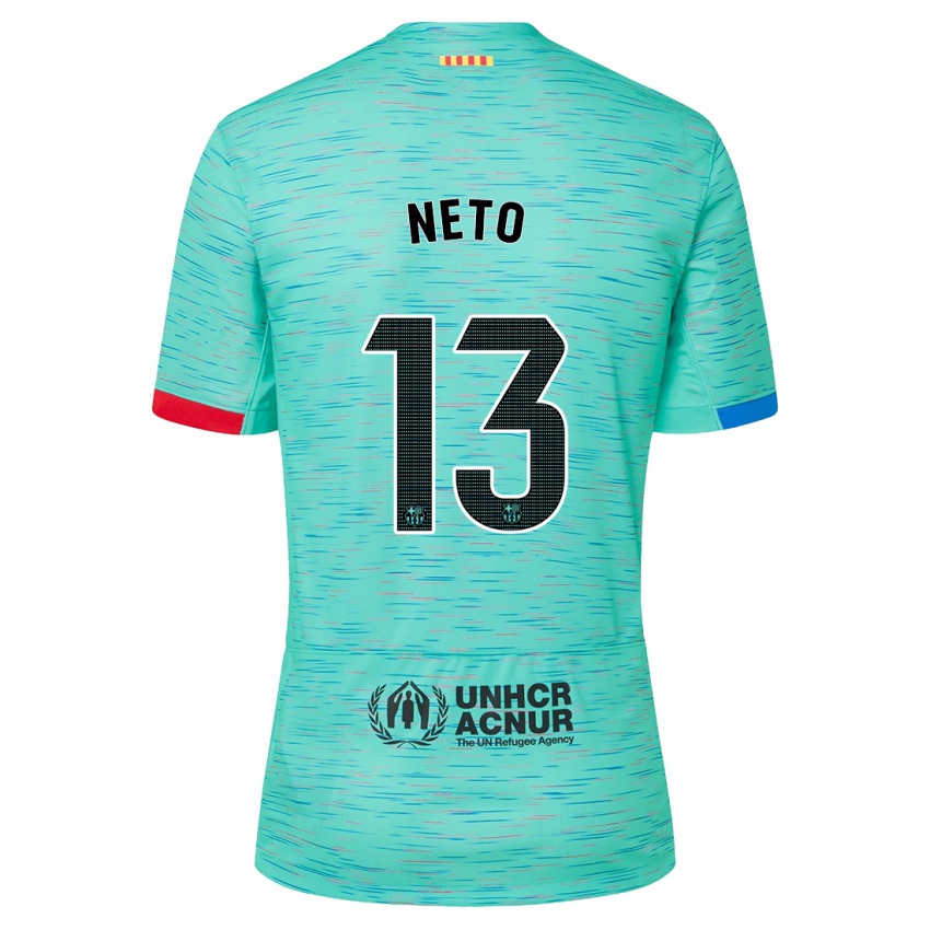 Criança Camisola Neto #13 Água Clara Terceiro 2023/24 Camisa Brasil